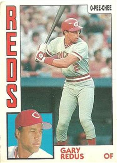 1984 O-Pee-Chee Baseball Cards 231     Gary Redus